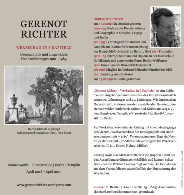 Richter 2015 Werkschau Flyer Ausschnitt
