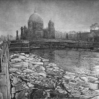 II-261 Die neue Friedrichsbrücke, 1987